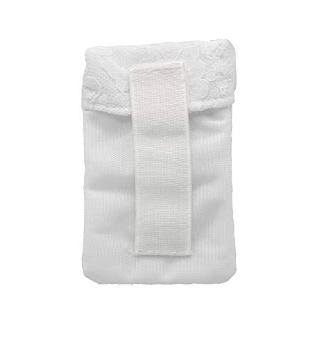 Secret Wallet Discrete Hidden Stashette Travel Pouch, White, Great Gift Idea