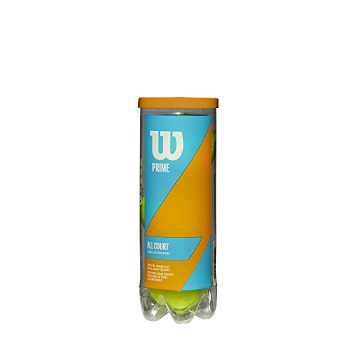 Wilson Prime All Court Tennis Ball 4 Pack (12 Balls)