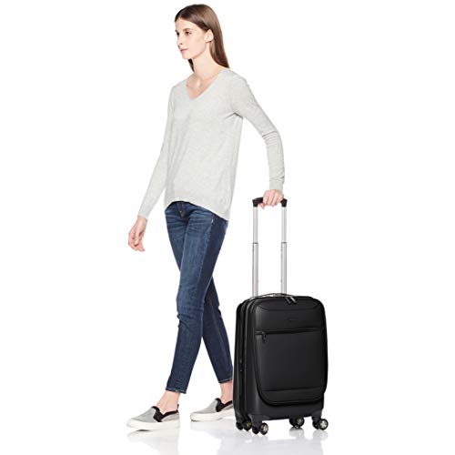 Hybrid Carry On Hard-Softside Expandable Spinner Suitcase