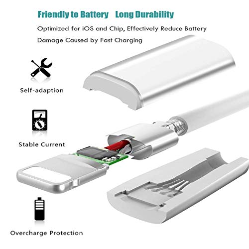 iPhone Charger Lightning Cable Charger MFi Certified High-Speed Charging Cord Lightning to USB A iPhone Charger Cable