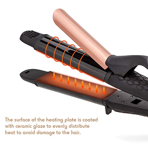 Dual Travel Straightener and Curler