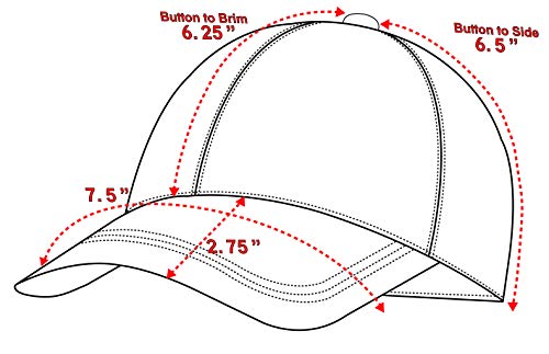 H-212-BPM06 Distressed Baseball Cap - Beach Please Metallic (Black)