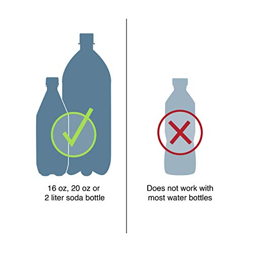 Kurgo Portable Outdoor Shower for Dogs | Dog Grooming Tool | Pet Bathing Gear | Dog Travel Accessories | Hiking, Beach, OR Camping Supplies for Pets | Works with 2 Liter Soda Bottle | Mud Dog Shower