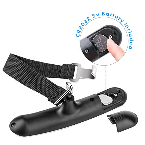 Digital Luggage Scale Gift for Traveler Suitcase Handheld Weight Scale 110lbs