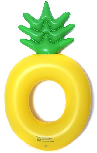 Luxy Float Giant Inflatable Pineapple Pool Float for Adults & Kids