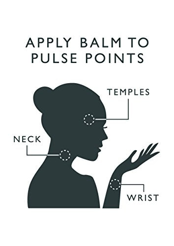 Scentered Aromatherapy Balm Mindful Minis Gift Set - Sleep Well, De Stress, Escape, Be Happy and Focus