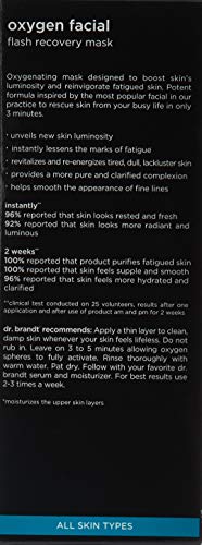 Dr. Brandt Skincare Skin Care Oxygen Facial Flash Recovery Mask, 1.4 oz