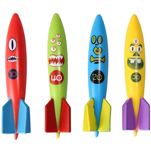 32 Pcs Diving Pool Toys Set with Bonus Storage Bag Includes Diving Rings, Diving Sticks, Toypedo Bandits , Diving Toy Balls, Octopuses, Fishes & Pirate Treasures, Underwater Sinking Pool Toys for Kids