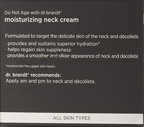 Dr. Brandt Skincare Do Not Age Moisturizing Neck Cream, 1.7 oz