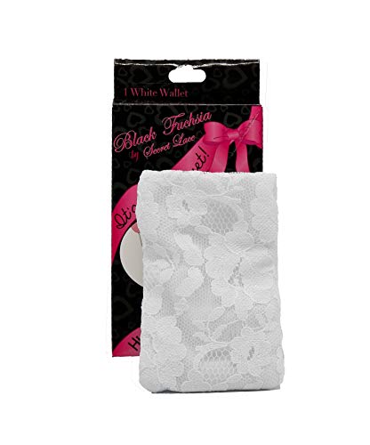 Secret Wallet Discrete Hidden Stashette Travel Pouch, White, Great Gift Idea