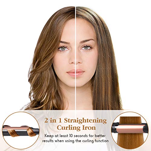 Dual Travel Straightener and Curler