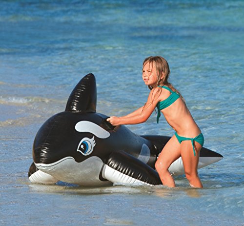 Intex Whale Inflatable Pool Ride-On, 76