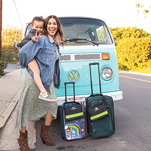 Seat Sitters Airplane Seat Cover, Tray Table Cover and Face Mask Kit - Adult Edition