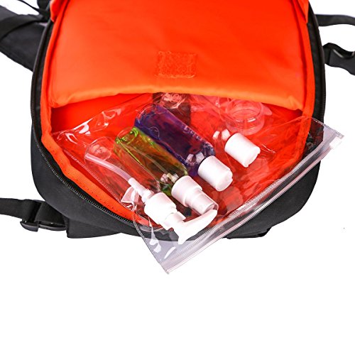 LUOYIMAN Travel Bottles Travel Accessories Small bottles Containers Leak Proof Portable Travel Plastic bottles(transparent)