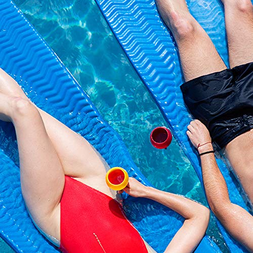 Floating Glass, Acrylic Shatterproof Wine, Beer, Cocktail, Drinking Glasses Pool Beach Camping 12oz