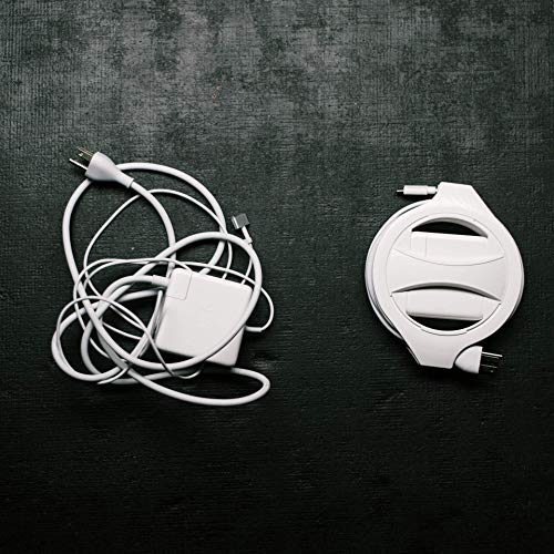 Fuse Reel The Side Winder Magsafe Original MacBook Charger Organizer and Travel Accessory Compatible with MacBook Pro and Air Adapters