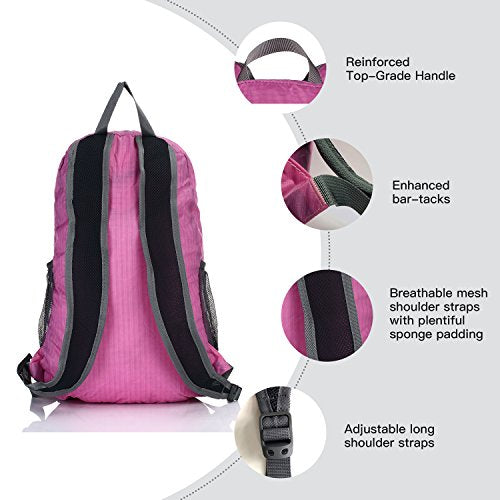 Outlander Packable Lightweight Travel Backpack - Girls