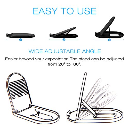Lightweight Airplane Cell Phone Stand - 3 pack
