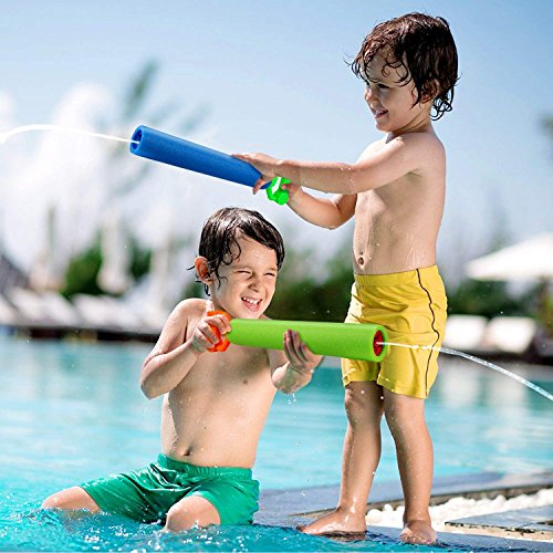 Betheaces Water Guns Toys for Kids, 3Pack Foam Water Blaster Shooter Summer Fun Outdoor Swimming Pool Games Toys for Boys Girls Adults