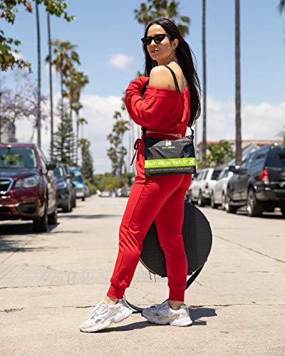 Seat Sitters Airplane Seat Cover, Tray Table Cover and Face Mask Kit - Adult Edition