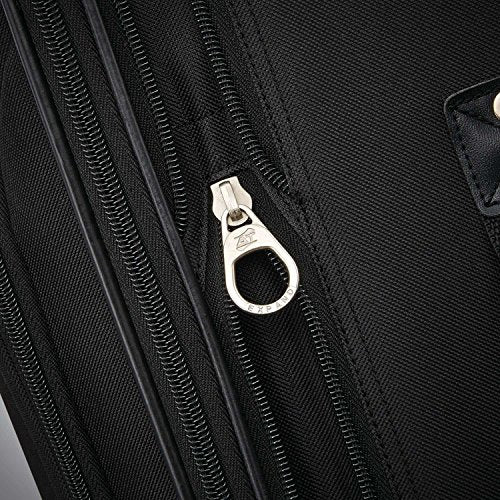 American Tourister Fieldbrook XLT Softside Upright Luggage, Black, 3-Piece Set (BB/21/25)