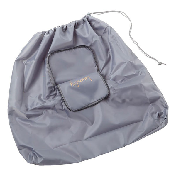 Miamica Laundry Bag, Grey/Gold