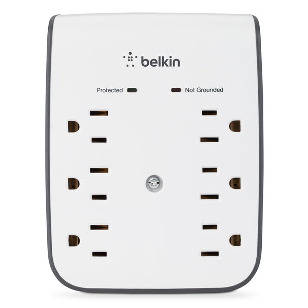 Belkin Surge Protector Wall Mount 6-Outlet