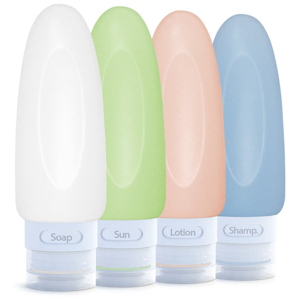 Leak Proof Travel Bottles, 4