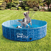 ALL FOR PAWS Outdoor Bathing Dog Pool Portable Pet Bath Tub Blue