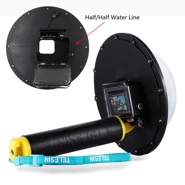 Telesin Dome Port Lens for GoPro Waterproof Housing Case