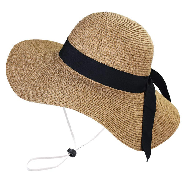 Sun Straw Floppy Beach Hat