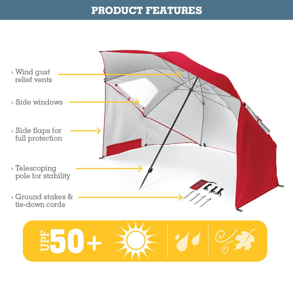 Canopy Umbrella for Beach (8-Foot)