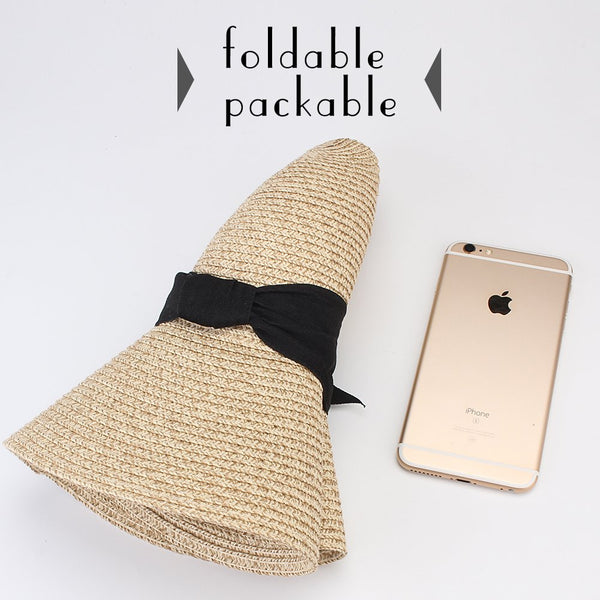 Sun Straw Floppy Beach Hat