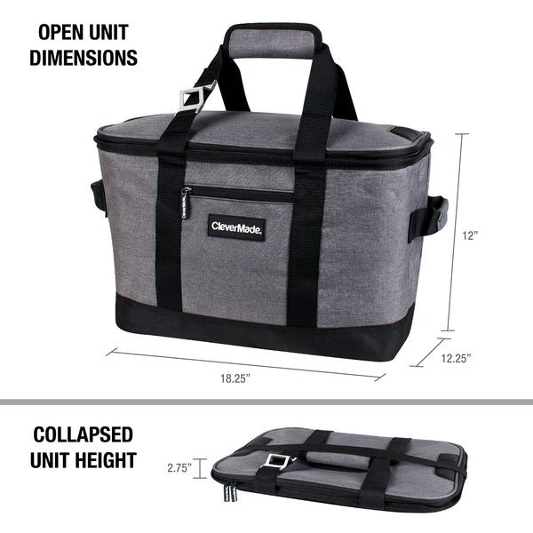 50 Can, Soft-Sided Collapsible Cooler