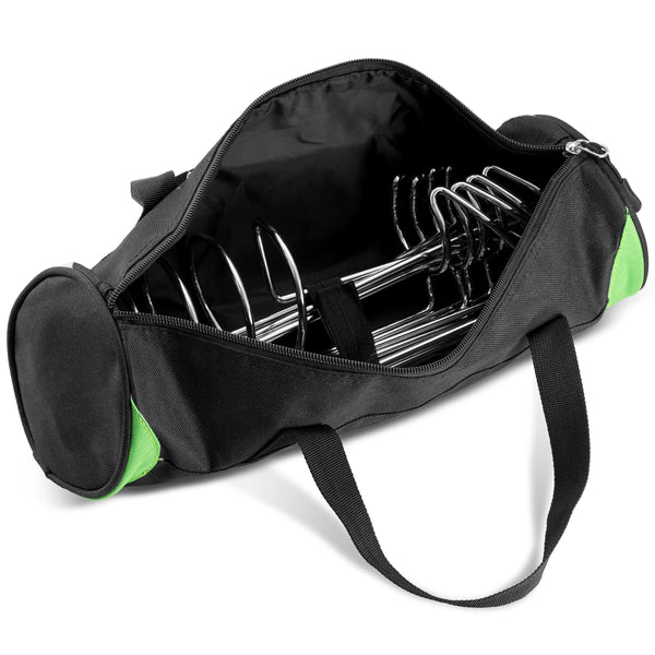 Wine Bottle & Cup Standing Holder Rack