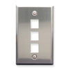 Icc Icc-face-3-ss Ic107sf3ss - 3port Face Stainless Steel