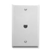 Icc Icc-ic630e60wh Wall Plate, Voice 6p6c, White