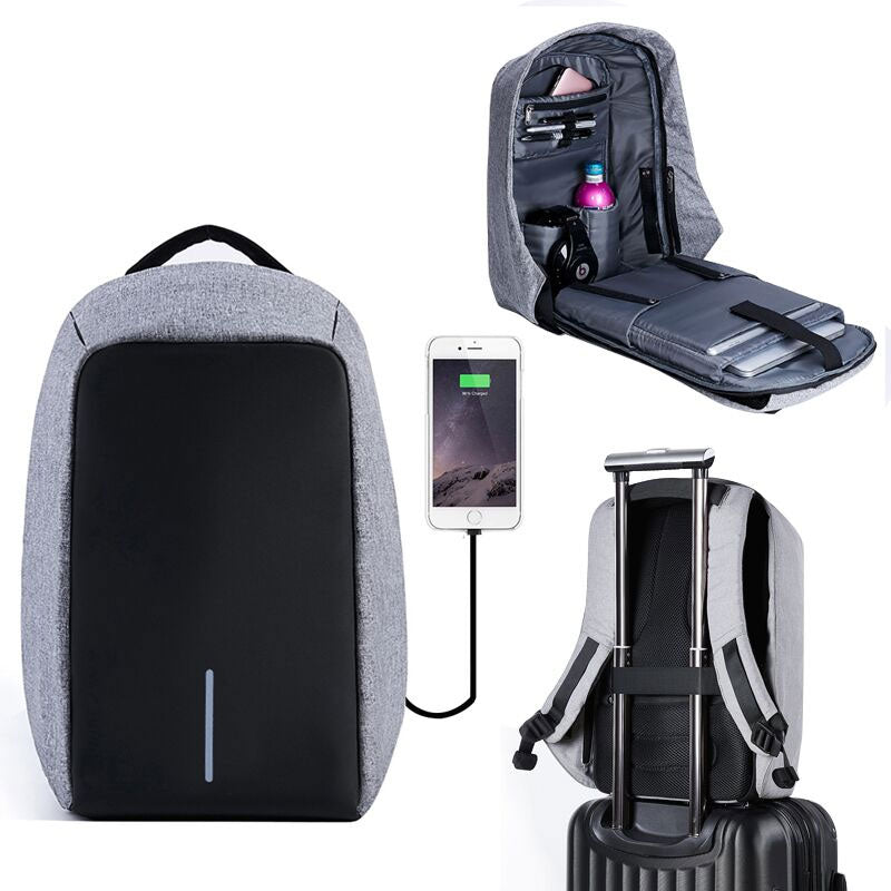 Waterproof Laptop Backpack Men 15inch Multifunction Anti theft Backpack USB Charging Male Travel School Backpacks – plentifultravel Waterproof Laptop Backpack Men 15inch Multifunction Anti theft Backpack USB Charging Male Travel School Backpacks – plentifultravel