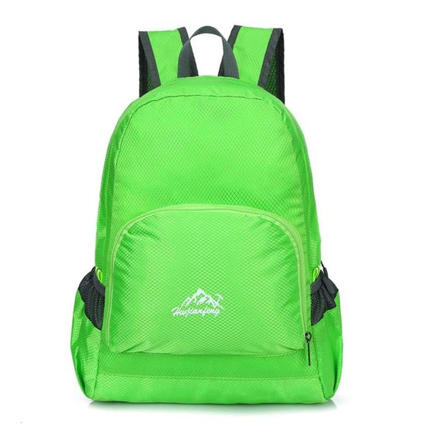 Folding Nylon Travel Men Backpack Male School
