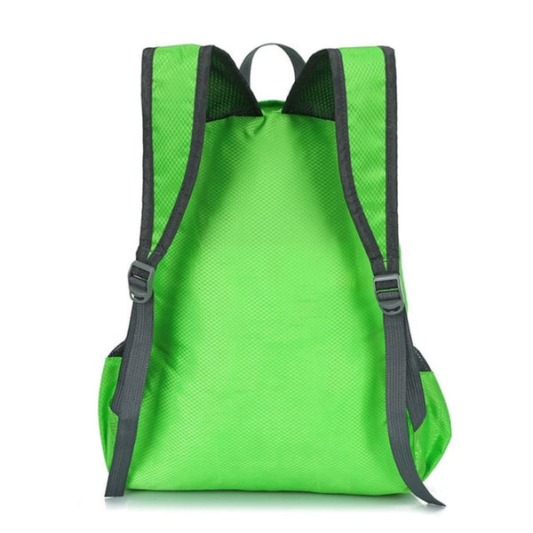 Folding Nylon Travel Men Backpack Male School