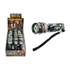 Camo 3Watt Cob Flashlight With Laser Case Pack 15