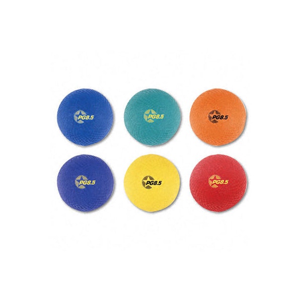 Playground Ball Set Nylon Assorted Colors 6/Set plentifultravel