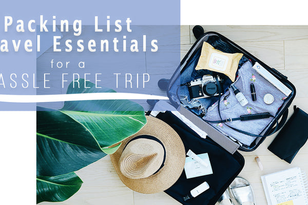 Packing List for Easy Travel