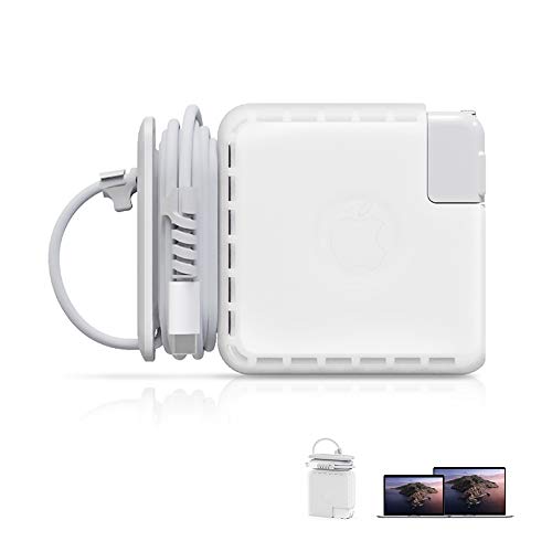 Cord Organizer Compatible with Macbook Charger,Protective Case for Magsafe USB-C Power Adapter Mac Charging Cable Management Cord Winder for Travel,Laptop and Mac Accessories (Mac Pro 15&16 inch)
