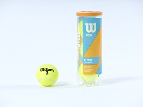 Wilson Prime All Court Tennis Ball 4 Pack (12 Balls)