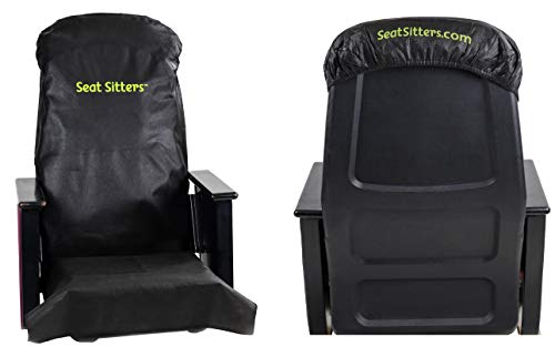 Seat Sitters Airplane Seat Cover, Tray Table Cover and Face Mask Kit - Adult Edition