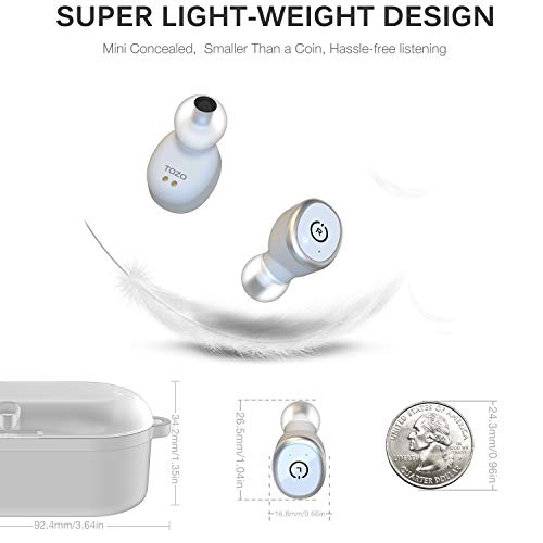 TOZO T10 Wireless Earbuds IPX8 waterproof