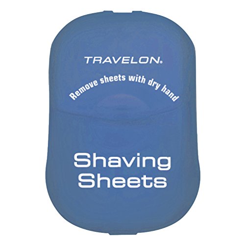 Travelon Shaving Toiletry Sheets, 50-Count