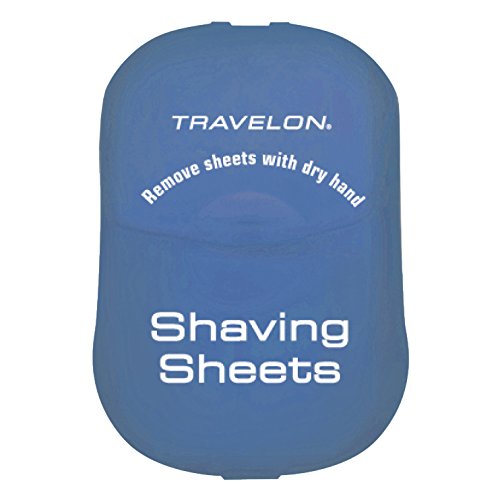 Travelon Shaving Toiletry Sheets, 50-Count
