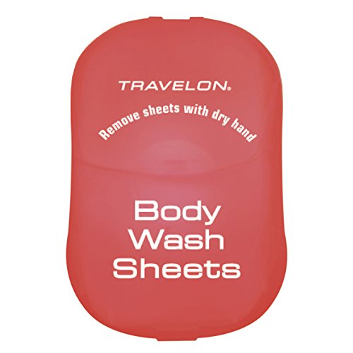 Travelon Body Wash Toiletry Sheets, 50-Count